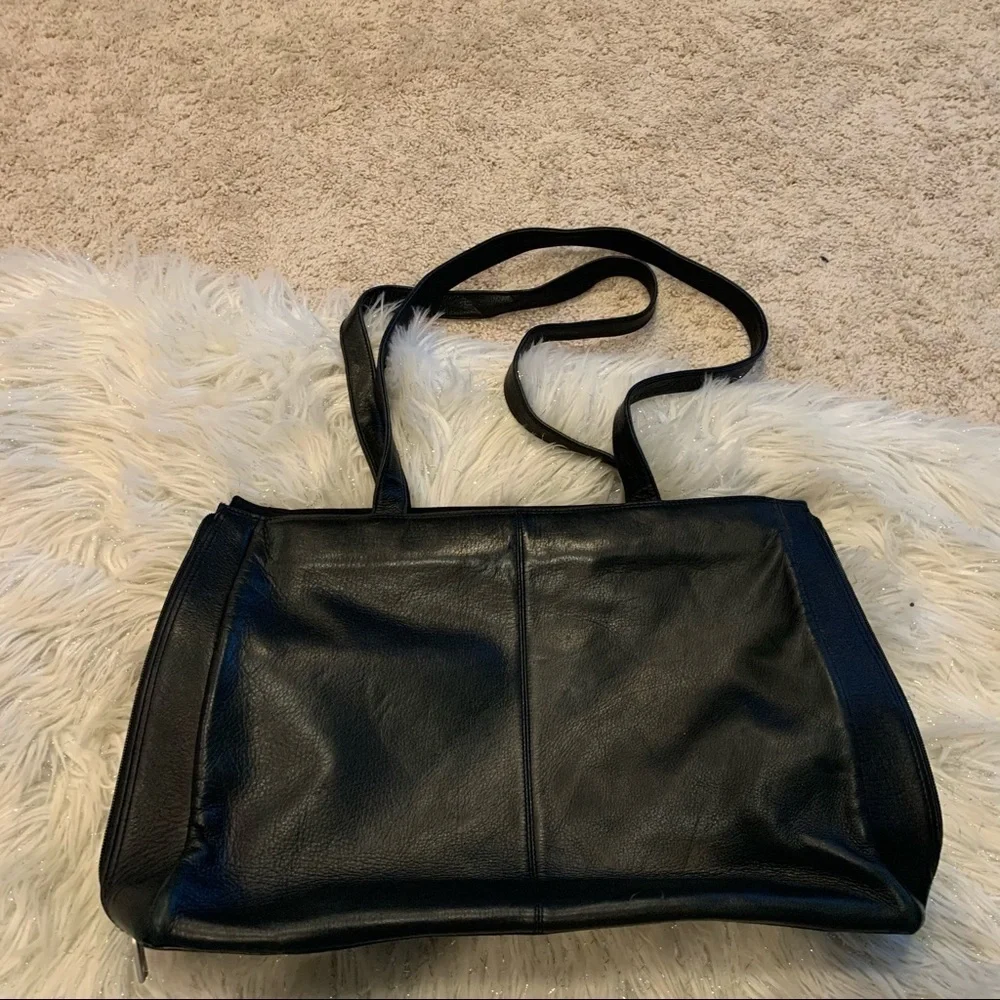 Frye Leather Zip Around Lap Top/Briefcase